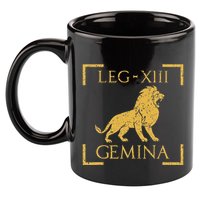 Legio Xiii Gemina Lion Emblem Roman 11oz C Handle Ceramic Mug