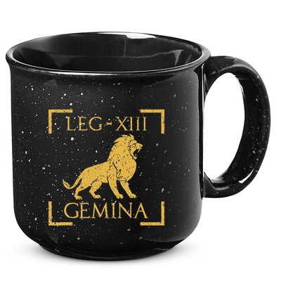 Legio Xiii Gemina Lion Emblem Roman 15oz Campfire Ceramic Mug
