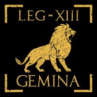 Legio Xiii Gemina Lion Emblem Roman 16 in Basic Backpack