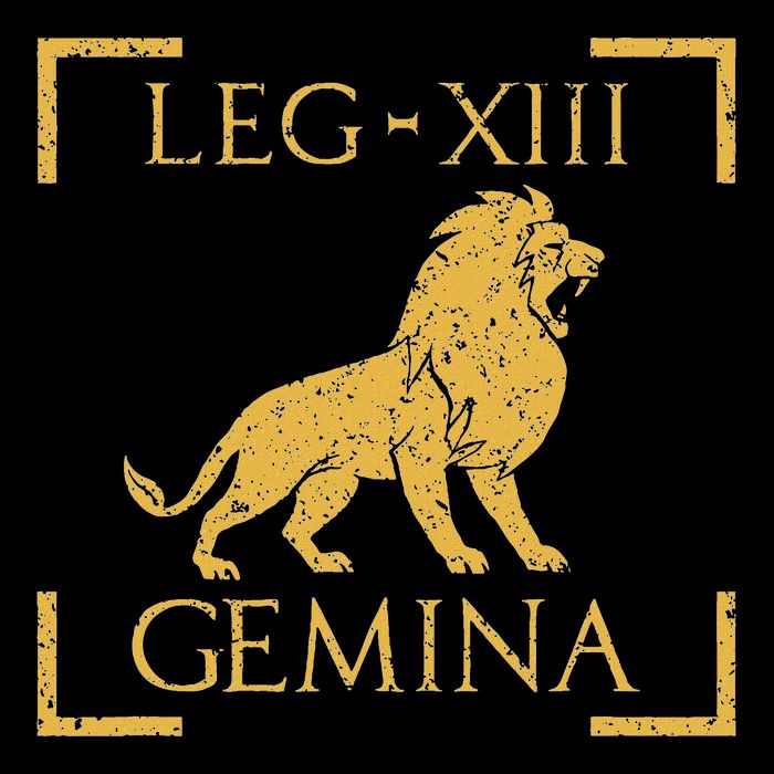 Legio Xiii Gemina Lion Emblem Roman 16 in Basic Backpack