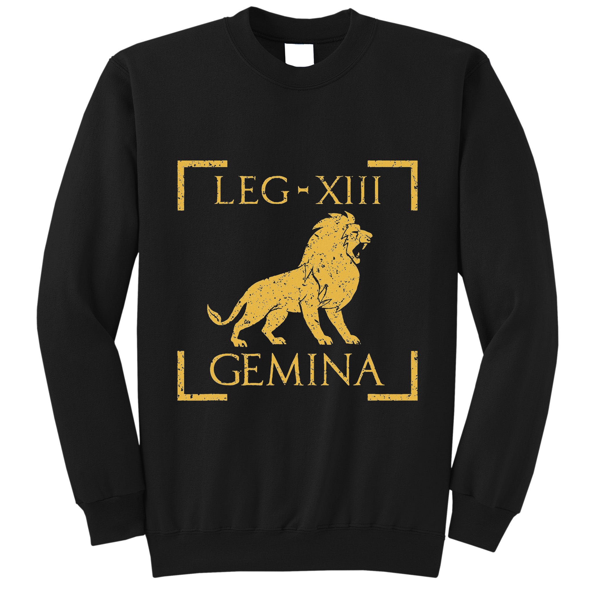 Legio Xiii Gemina Lion Emblem Roman Tall Sweatshirt