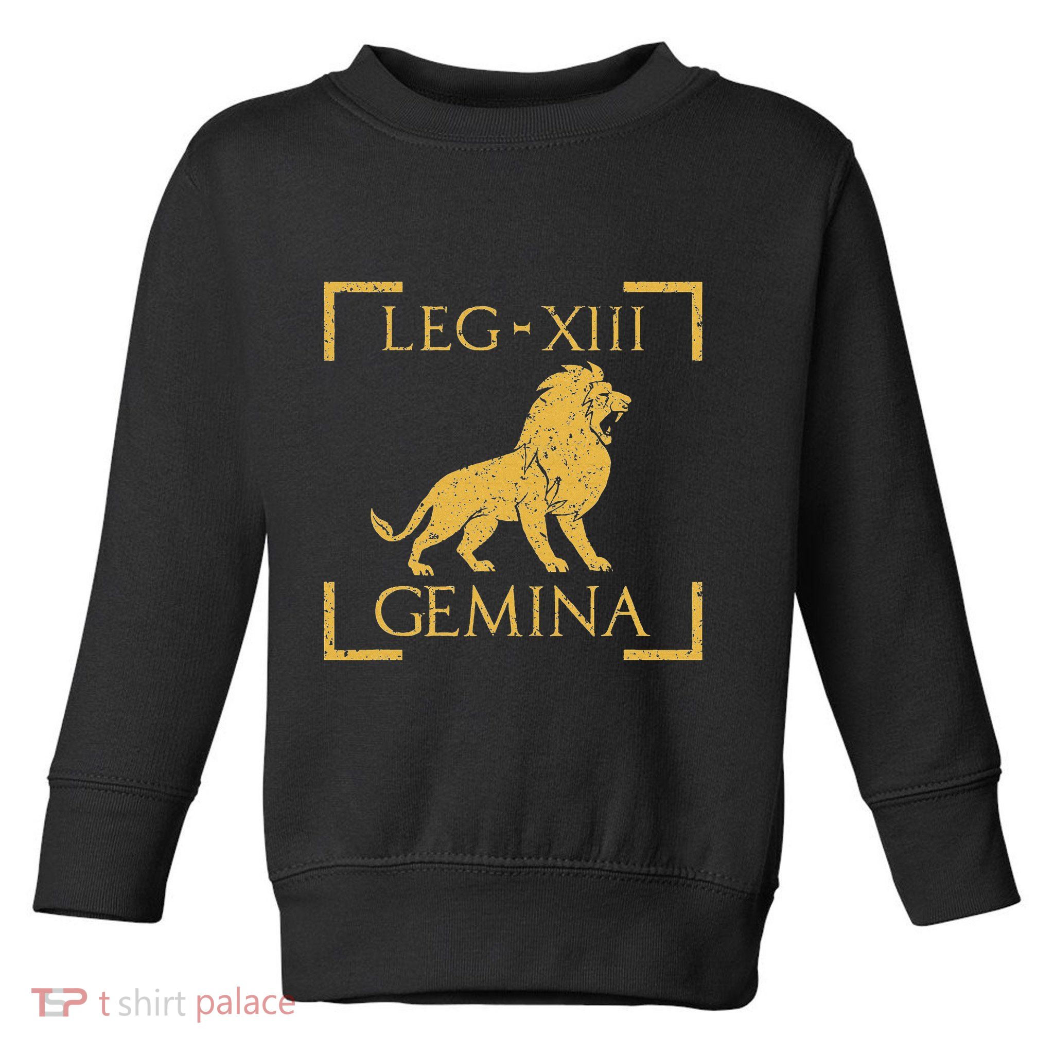 Legio Xiii Gemina Lion Emblem Roman Toddler Sweatshirt