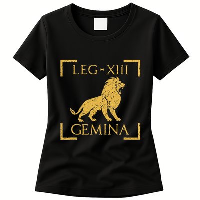 Legio Xiii Gemina Lion Emblem Roman Womens T-Shirt