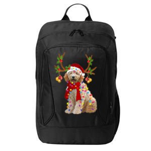 Light Xmas Gift City Backpack