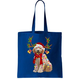 Light Xmas Gift Tote Bag