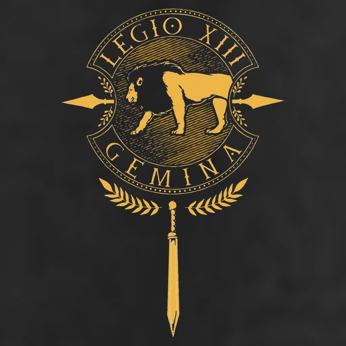 Legio XIII Gemina  Roman Legion 7 Panel Mesh Trucker Snapback Hat