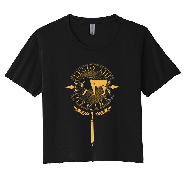 Legio XIII Gemina  Roman Legion Crop Top