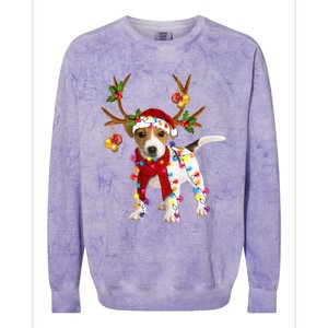 Light Xmas Gift Colorblast Crewneck Sweatshirt