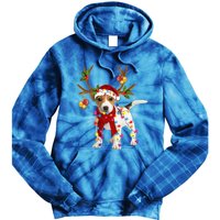 Light Xmas Gift Tie Dye Hoodie