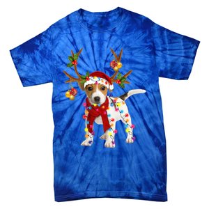 Light Xmas Gift Tie-Dye T-Shirt