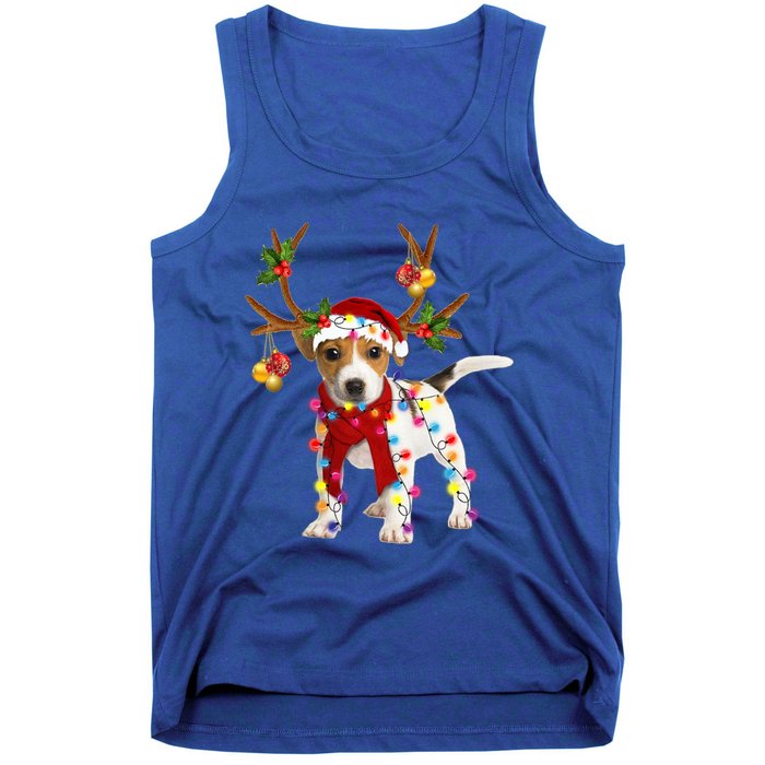 Light Xmas Gift Tank Top