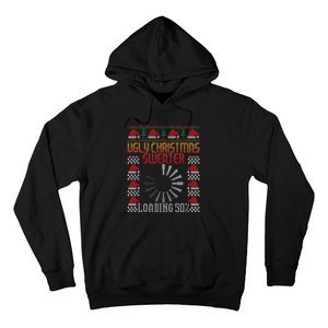 Loading Xmas Gaming Nerd Gamer Game Ugly Christmas Hoodie