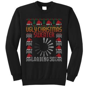 Loading Xmas Gaming Nerd Gamer Game Ugly Christmas Sweatshirt