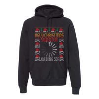 Loading Xmas Gaming Nerd Gamer Game Ugly Christmas Premium Hoodie