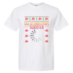 Loading Xmas Gaming Nerd Gamer Game Ugly Christmas Garment-Dyed Heavyweight T-Shirt