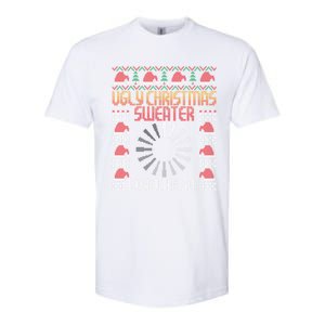 Loading Xmas Gaming Nerd Gamer Game Ugly Christmas Softstyle CVC T-Shirt