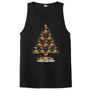 Lighting Xmas Holiday Santa Bulldog Christmas Tree Gift PosiCharge Competitor Tank