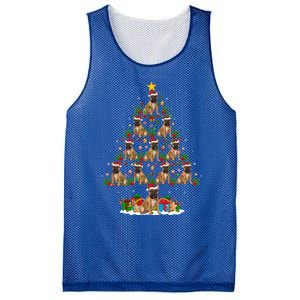 Lighting Xmas Holiday Santa Bulldog Christmas Tree Gift Mesh Reversible Basketball Jersey Tank