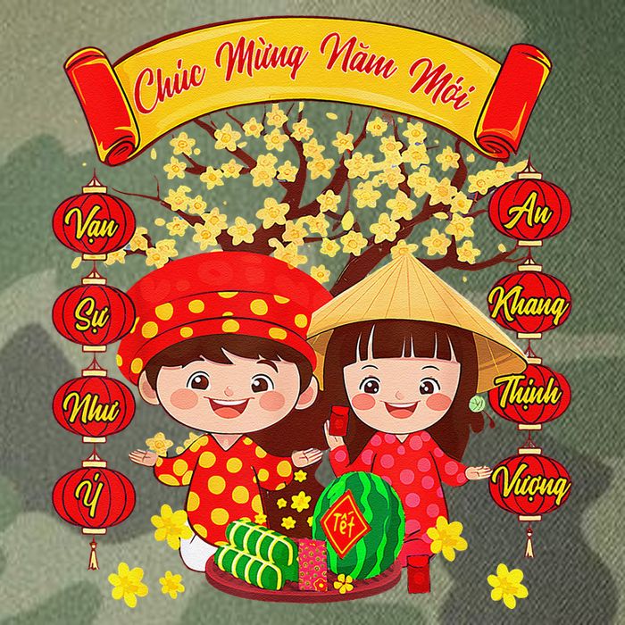 Li Xi Me Please Xuan At Ty Happy Tet Chuc Mung Nam Moi 2025 Legacy Tie Dye Trucker Hat