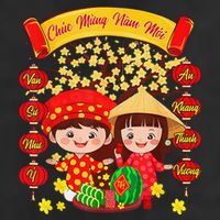 Li Xi Me Please Xuan At Ty Happy Tet Chuc Mung Nam Moi 2025 7 Panel Mesh Trucker Snapback Hat