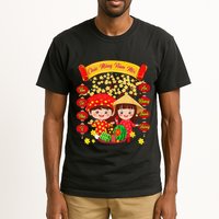 Li Xi Me Please Xuan At Ty Happy Tet Chuc Mung Nam Moi 2025 Tall T-Shirt