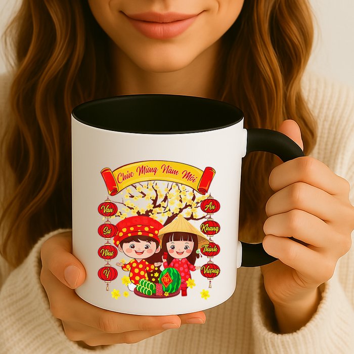 Li Xi Me Please Xuan At Ty Happy Tet Chuc Mung Nam Moi 2025 Mug