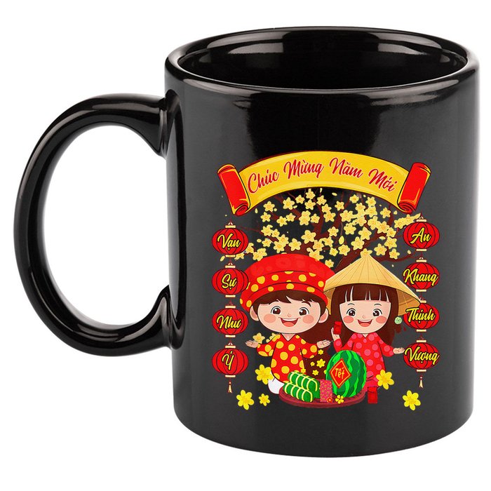 Li Xi Me Please Xuan At Ty Happy Tet Chuc Mung Nam Moi 2025 11oz C Handle Ceramic Mug