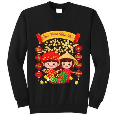 Li Xi Me Please Xuan At Ty Happy Tet Chuc Mung Nam Moi 2025 Tall Sweatshirt