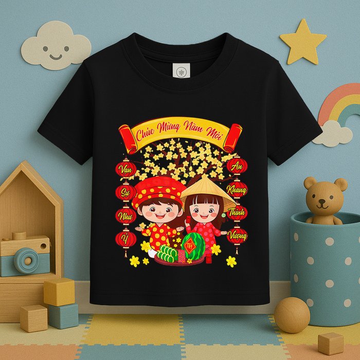 Li Xi Me Please Xuan At Ty Happy Tet Chuc Mung Nam Moi 2025 Toddler T-Shirt