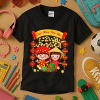 Li Xi Me Please Xuan At Ty Happy Tet Chuc Mung Nam Moi 2025 Kids T-Shirt