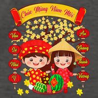 Li Xi Me Please Xuan At Ty Happy Tet Chuc Mung Nam Moi 2025 Vector Backpack