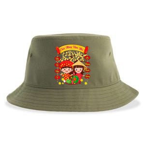 Li Xi Me Please Xuan At Ty Happy Tet Chuc Mung Nam Moi 2025 Sustainable Bucket Hat