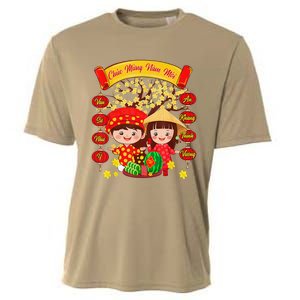 Li Xi Me Please Xuan At Ty Happy Tet Chuc Mung Nam Moi 2025 Cooling Performance Crew T-Shirt