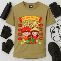 Li Xi Me Please Xuan At Ty Happy Tet Chuc Mung Nam Moi 2025 Performance Shirt