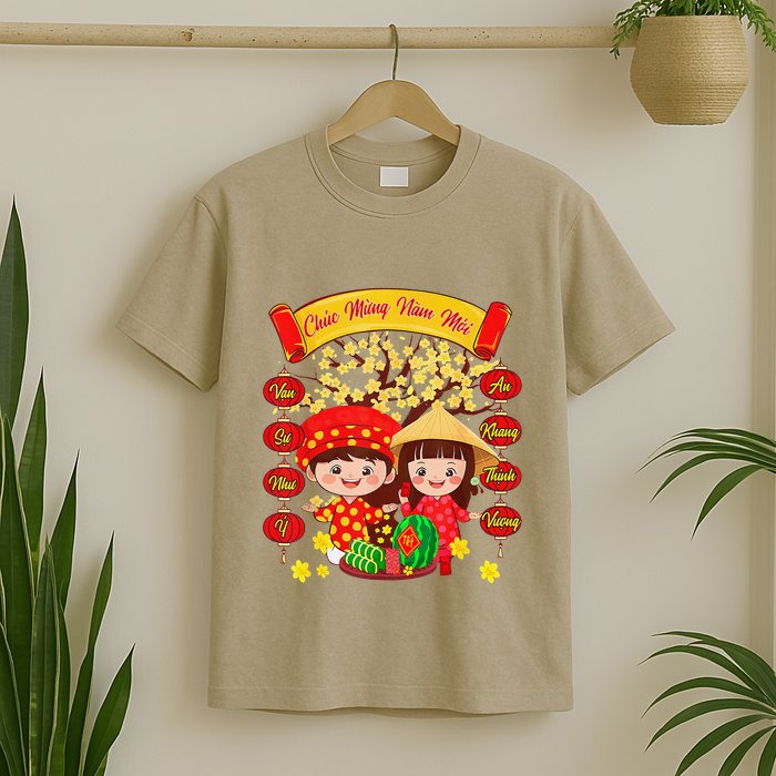 Li Xi Me Please Xuan At Ty Happy Tet Chuc Mung Nam Moi 2025 T-Shirt