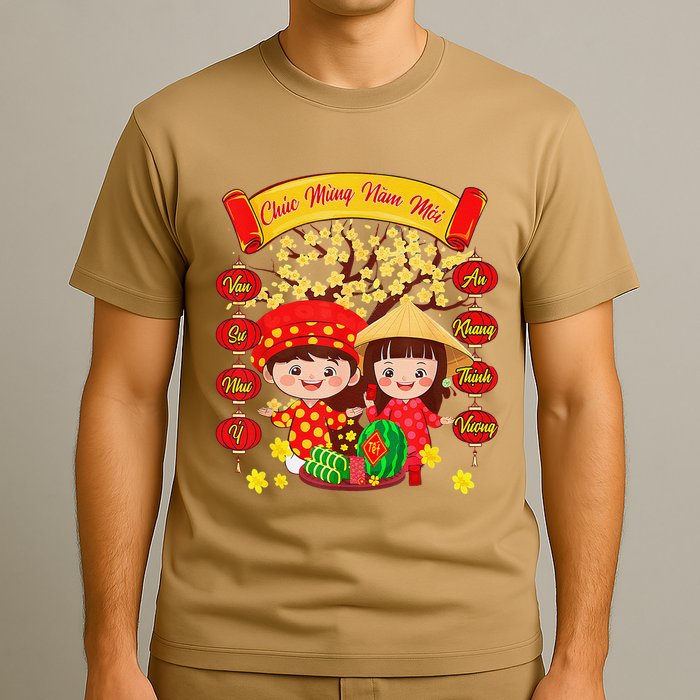 Li Xi Me Please Xuan At Ty Happy Tet Chuc Mung Nam Moi 2025 T-Shirt