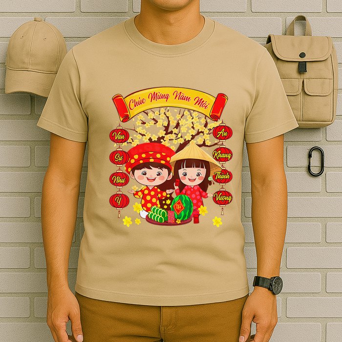 Li Xi Me Please Xuan At Ty Happy Tet Chuc Mung Nam Moi 2025 T-Shirt