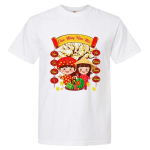 Li Xi Me Please Xuan At Ty Happy Tet Chuc Mung Nam Moi 2025 Garment-Dyed Heavyweight T-Shirt