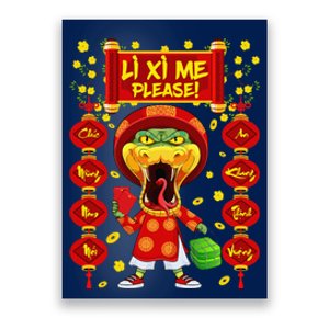 Li Xi Me Please Xuan At Ty Happy Tet Chuc Mung Nam Moi 2025 Poster