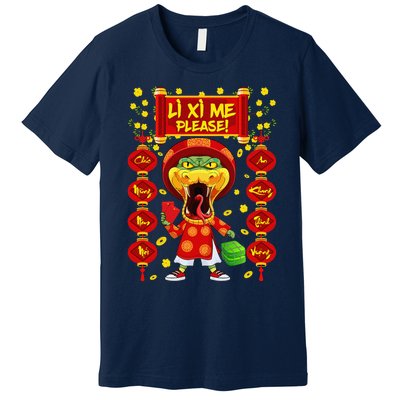 Li Xi Me Please Xuan At Ty Happy Tet Chuc Mung Nam Moi 2025 Premium T-Shirt