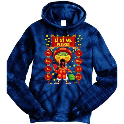 Li Xi Me Please Xuan At Ty Happy Tet Chuc Mung Nam Moi 2025 Tie Dye Hoodie