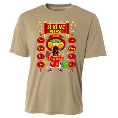 Li Xi Me Please Xuan At Ty Happy Tet Chuc Mung Nam Moi 2025 Cooling Performance Crew T-Shirt