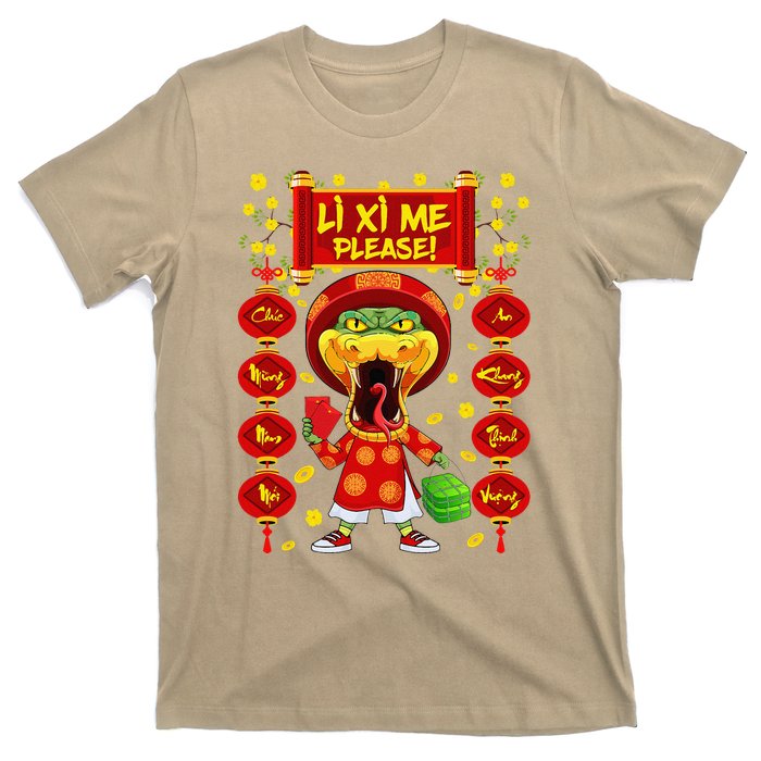 Li Xi Me Please Xuan At Ty Happy Tet Chuc Mung Nam Moi 2025 T-Shirt