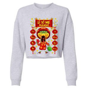 Li Xi Me Please Xuan At Ty Happy Tet Chuc Mung Nam Moi 2025 Cropped Pullover Crew