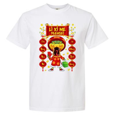 Li Xi Me Please Xuan At Ty Happy Tet Chuc Mung Nam Moi 2025 Garment-Dyed Heavyweight T-Shirt