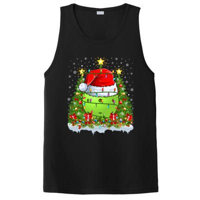 Lighting Xmas Tree Decoration Santa Pickleball Christmas Gift PosiCharge Competitor Tank