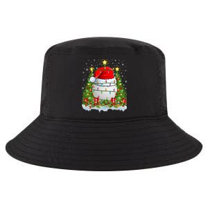 Lighting Xmas Tree Decoration Santa Golf Christmas Cute Gift Cool Comfort Performance Bucket Hat