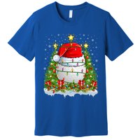 Lighting Xmas Tree Decoration Santa Golf Christmas Cute Gift Premium T-Shirt