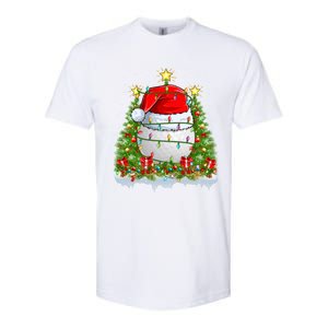 Lighting Xmas Tree Decoration Santa Golf Christmas Cute Gift Softstyle CVC T-Shirt