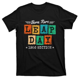 Leap Year 1956 Birthday Born Rare 1956 Leap Day Birthday T-Shirt